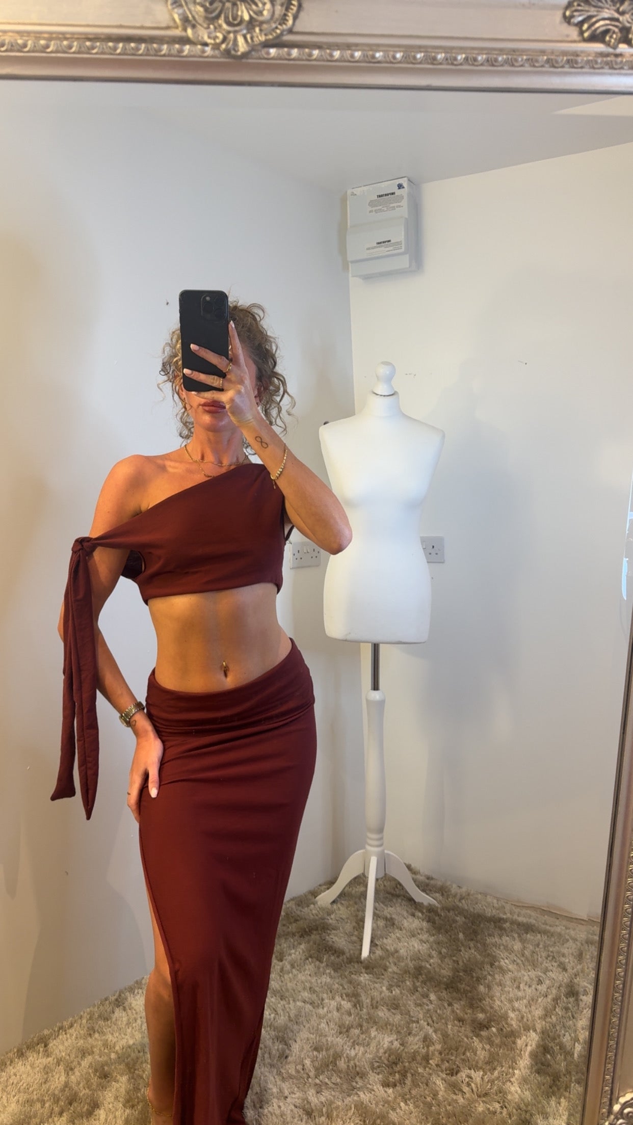 Burgundy Co ord