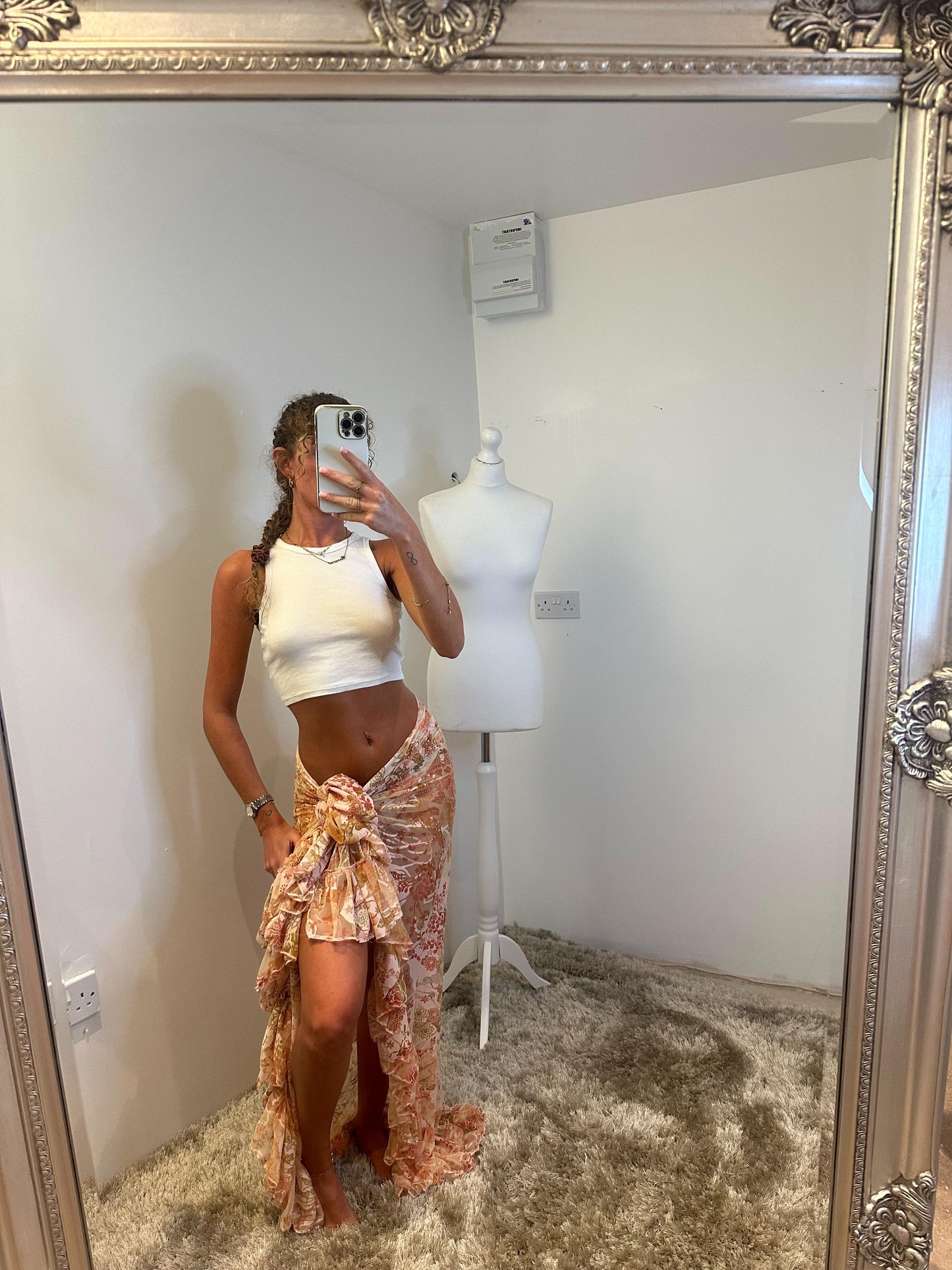 Long ruffle sarong💗