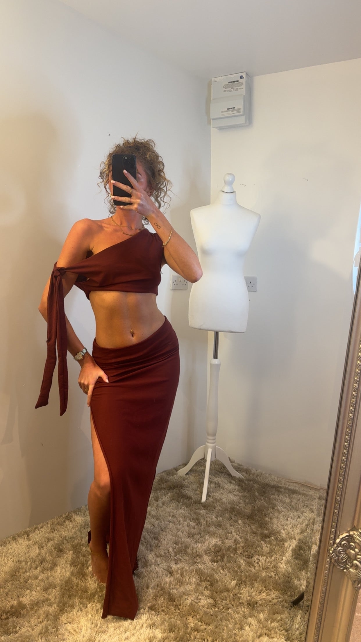 Burgundy Co ord