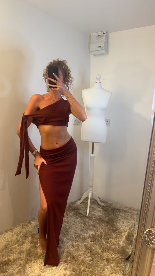 Burgundy Co ord